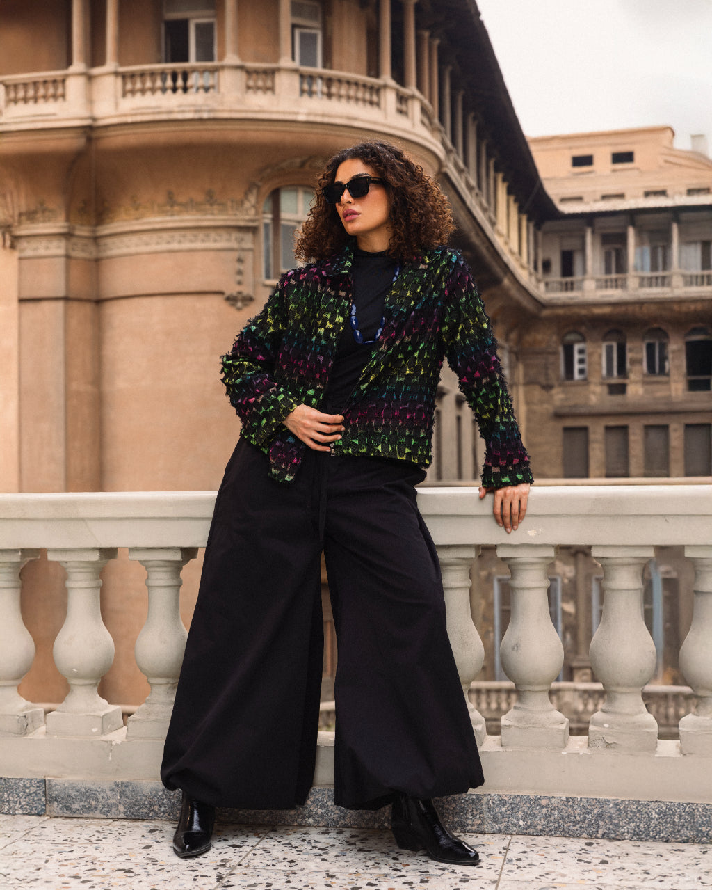 The Nubian denim jacket