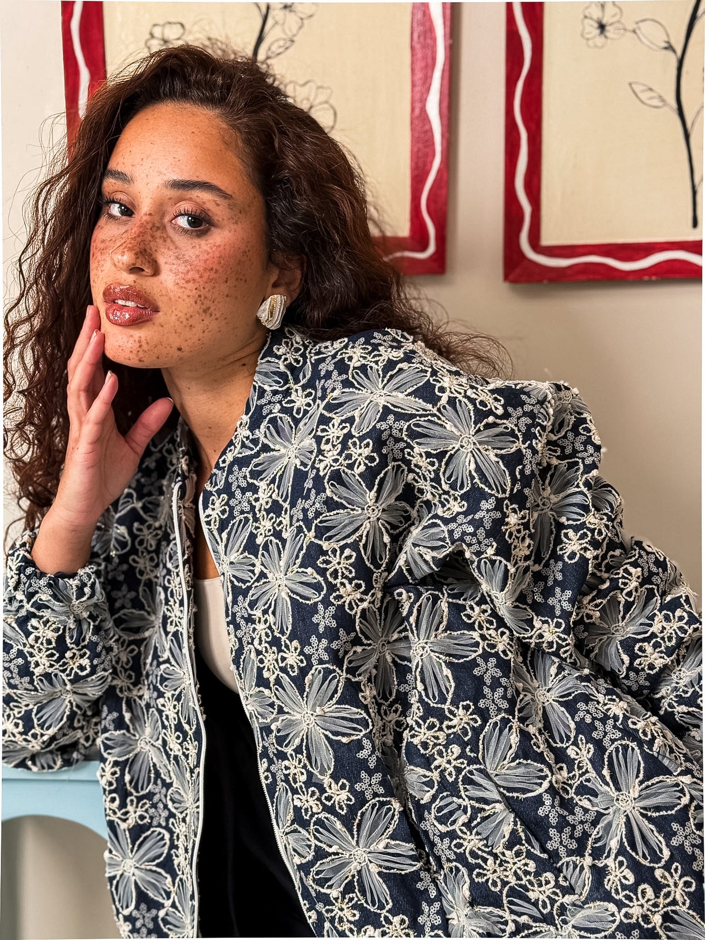 The midnight bloom jacket