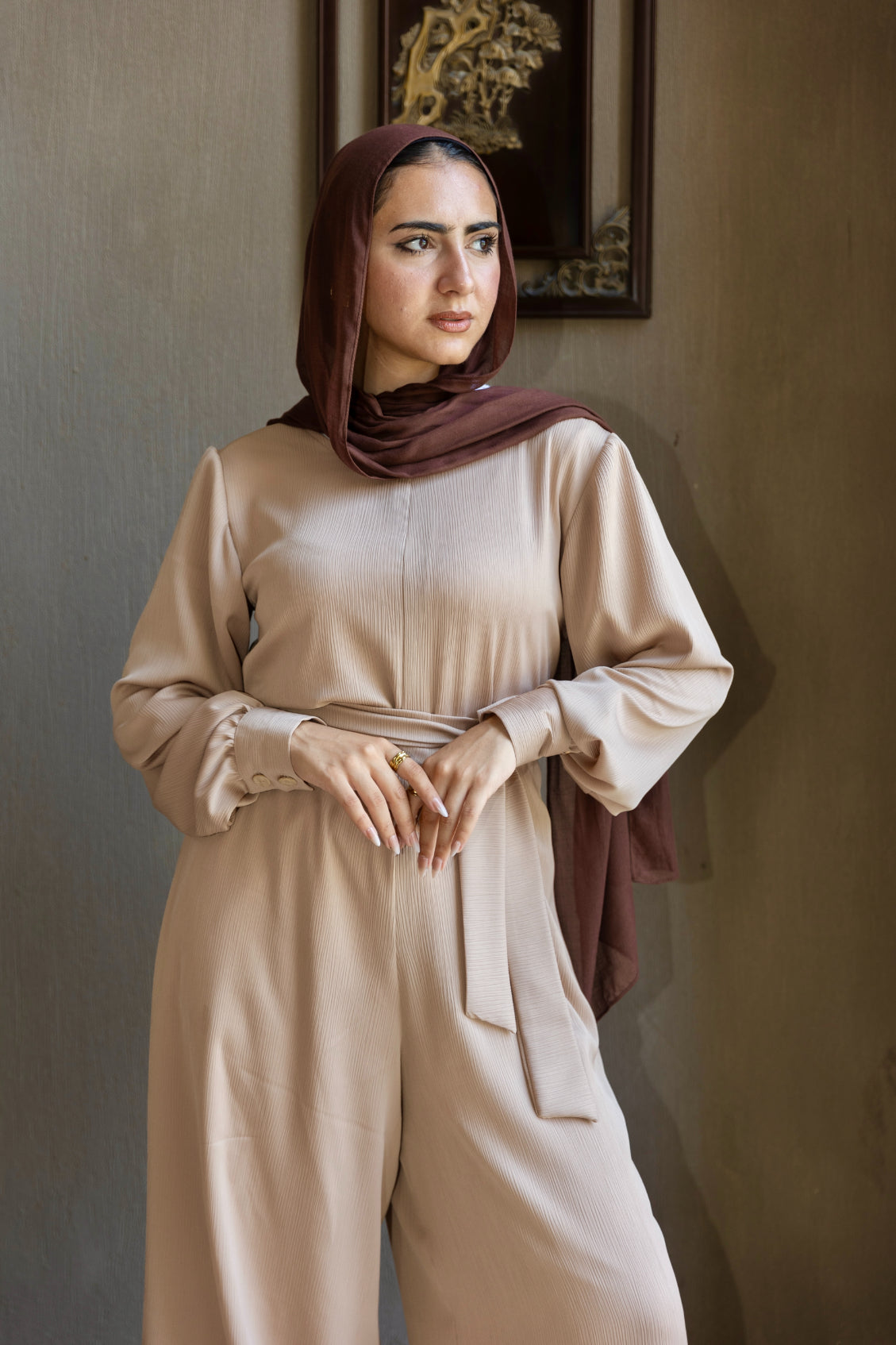Jumpsuit long sleeves