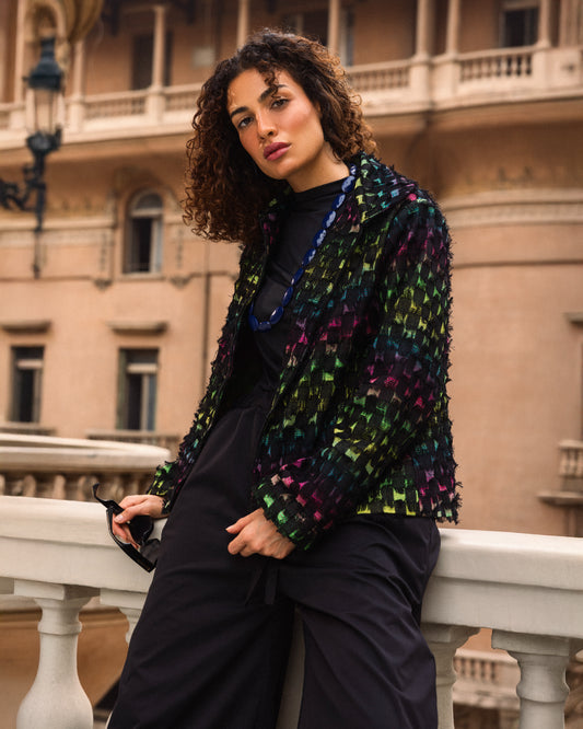 The Nubian denim jacket