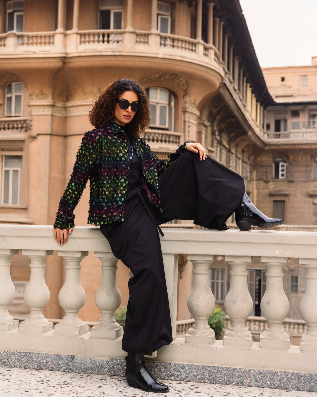 The Nubian denim jacket