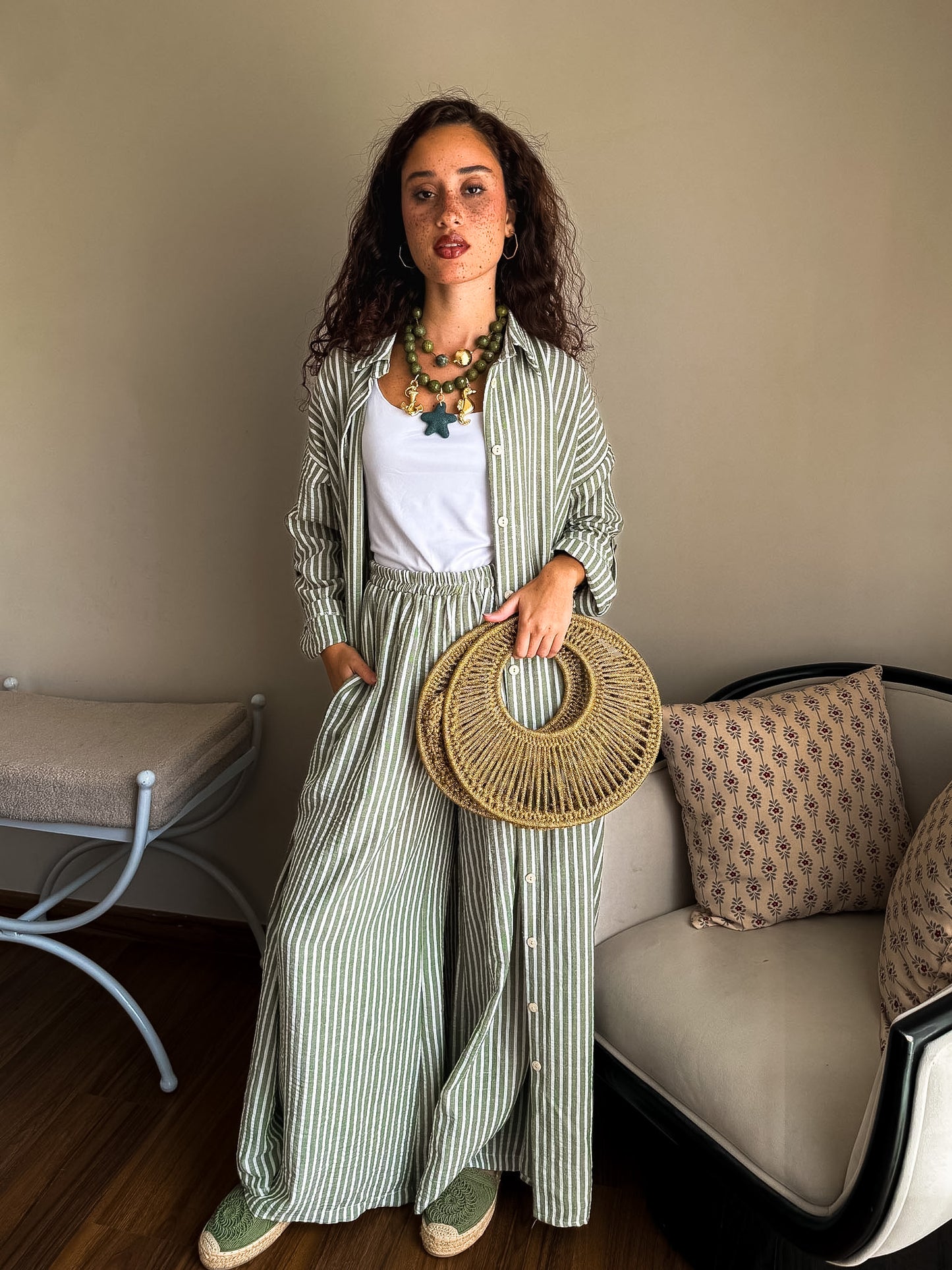 The striped set