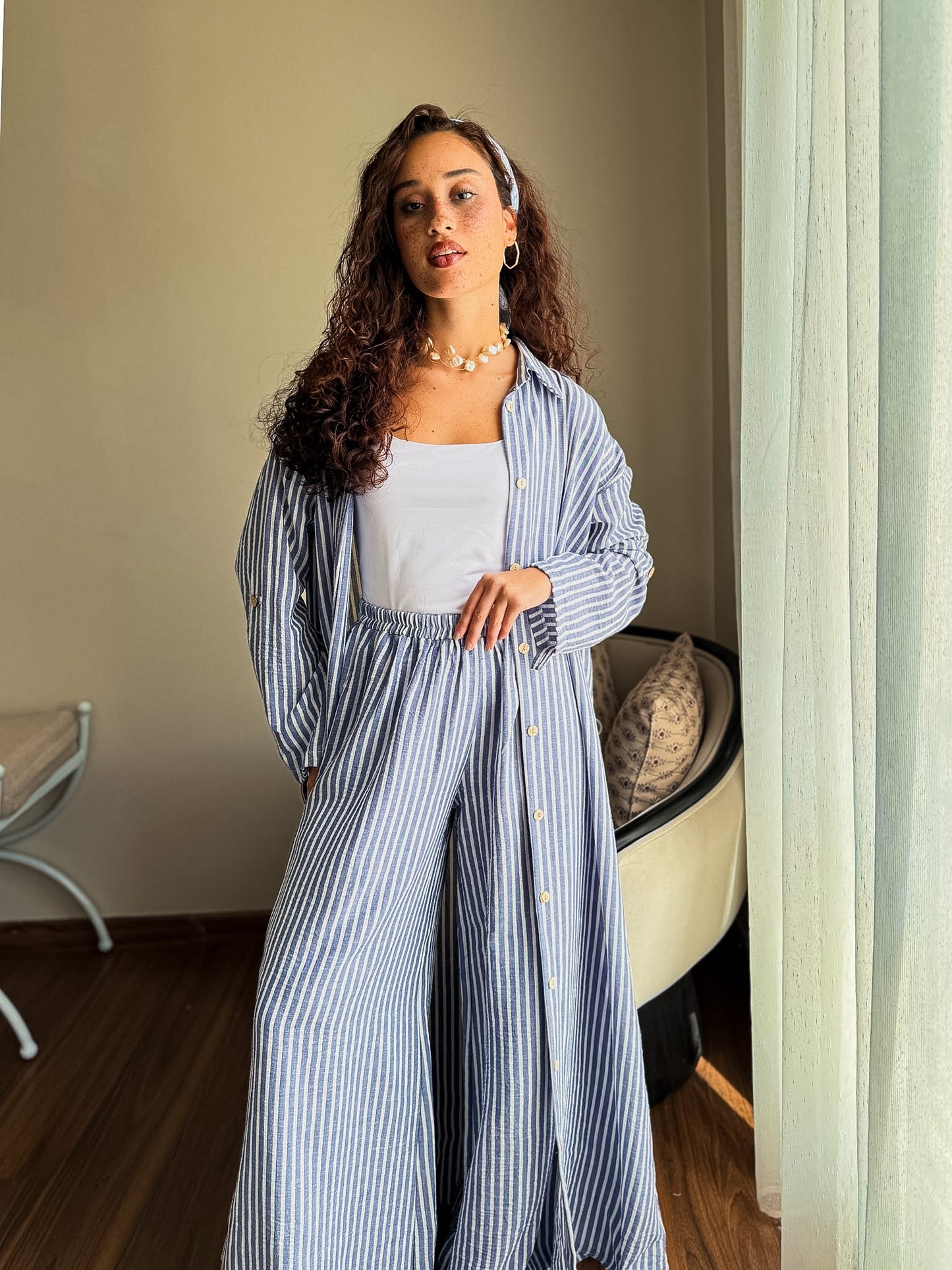 The striped set