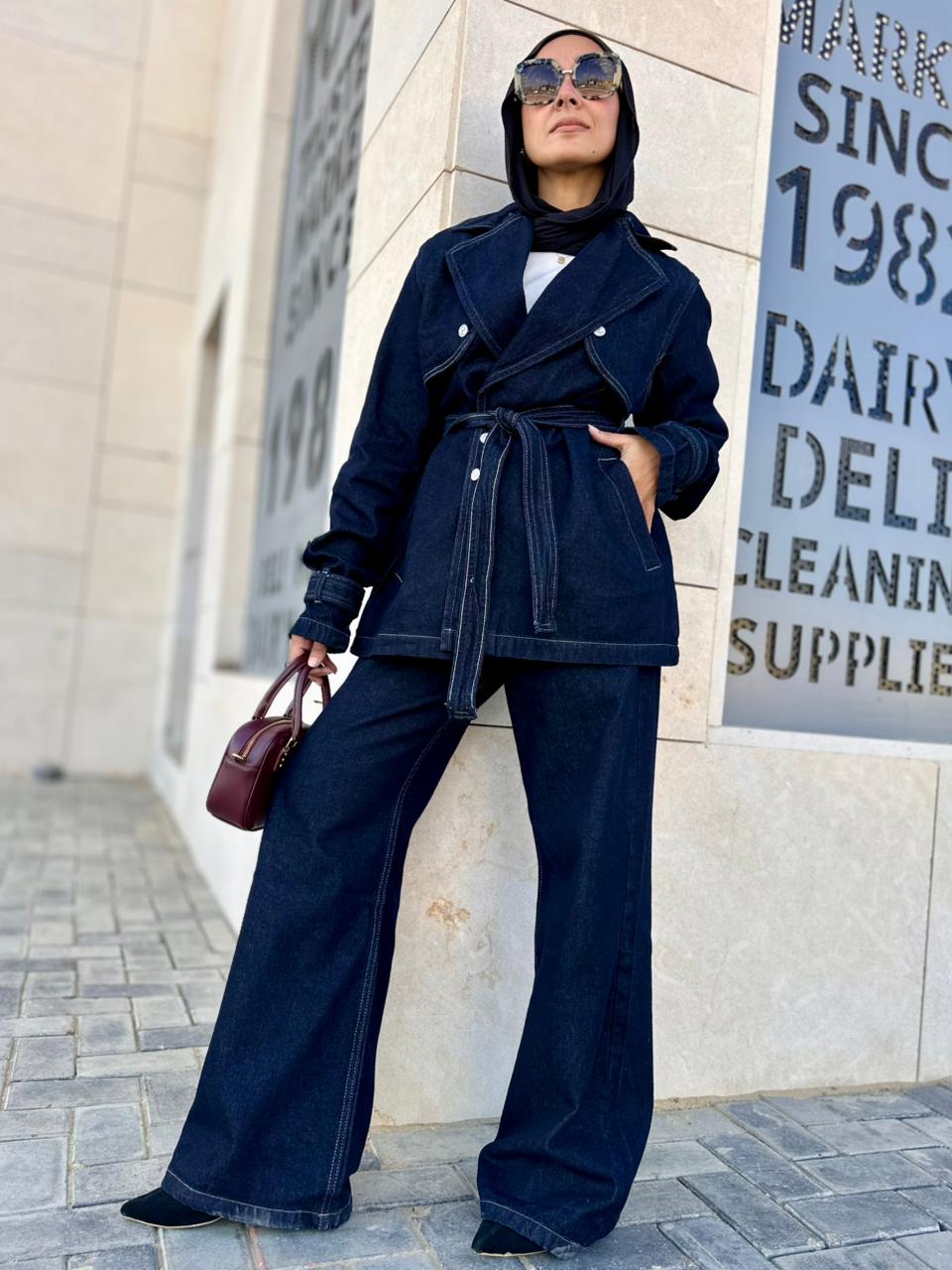 Gi full denim set