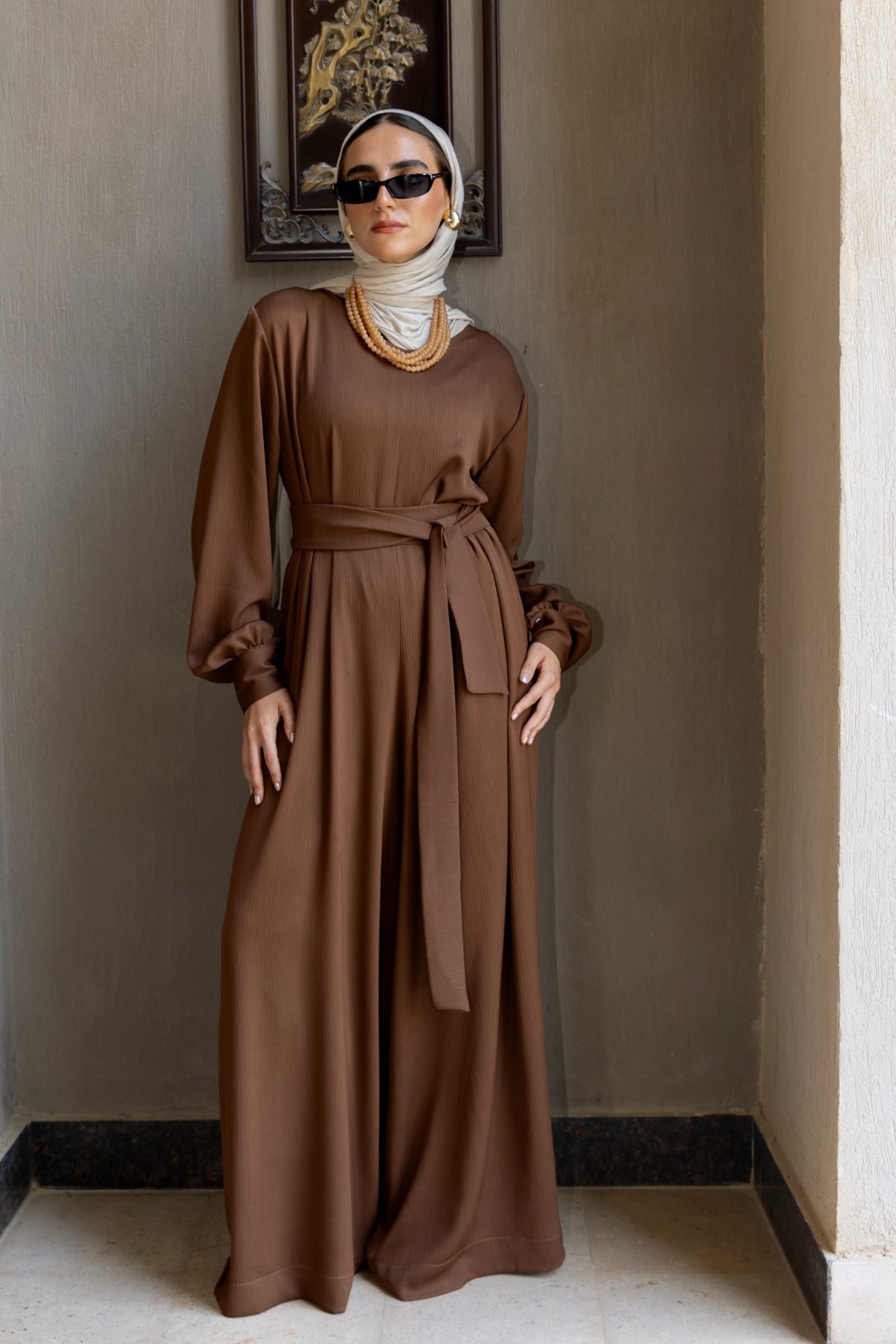 Jumpsuit long sleeves