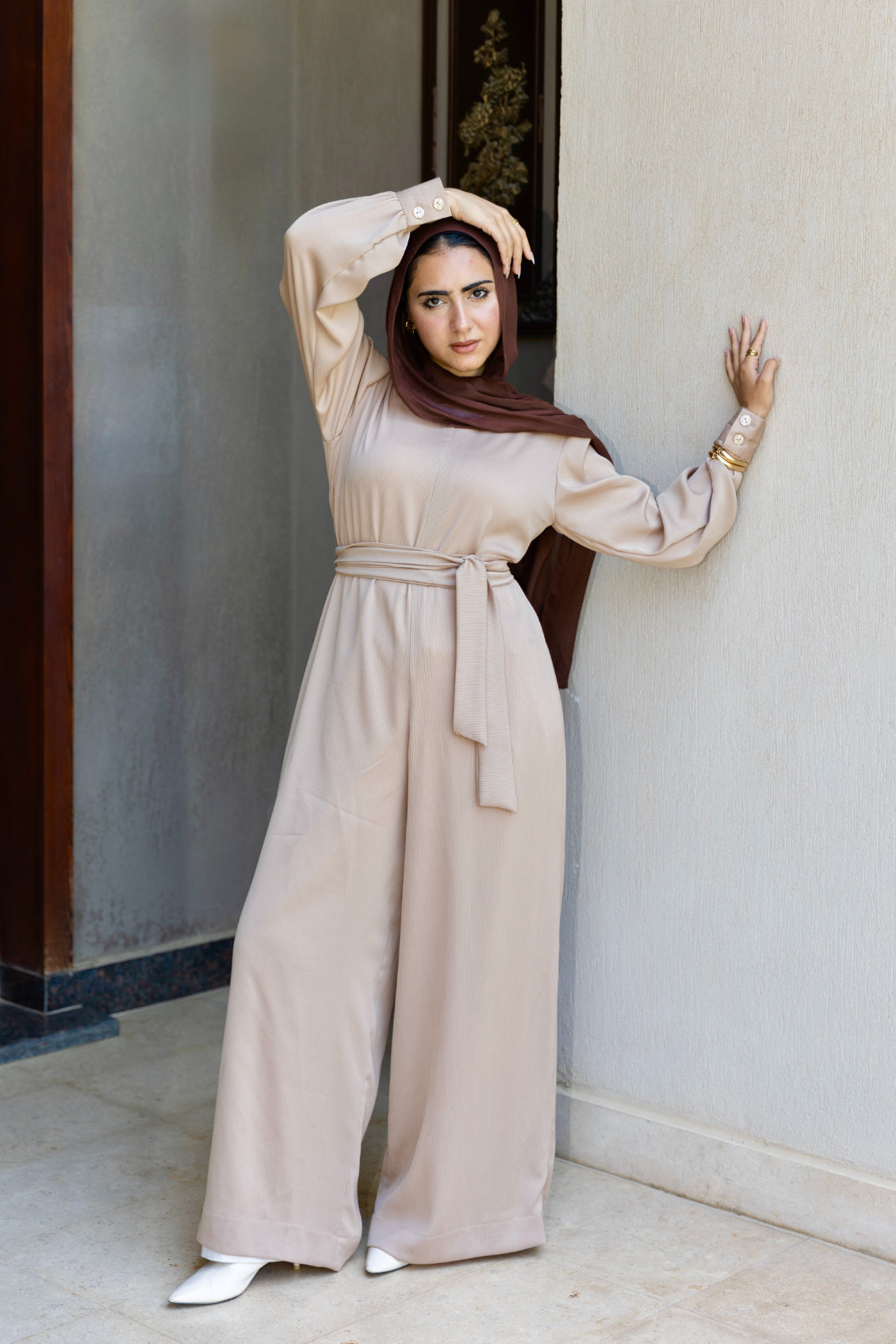 Jumpsuit long sleeves