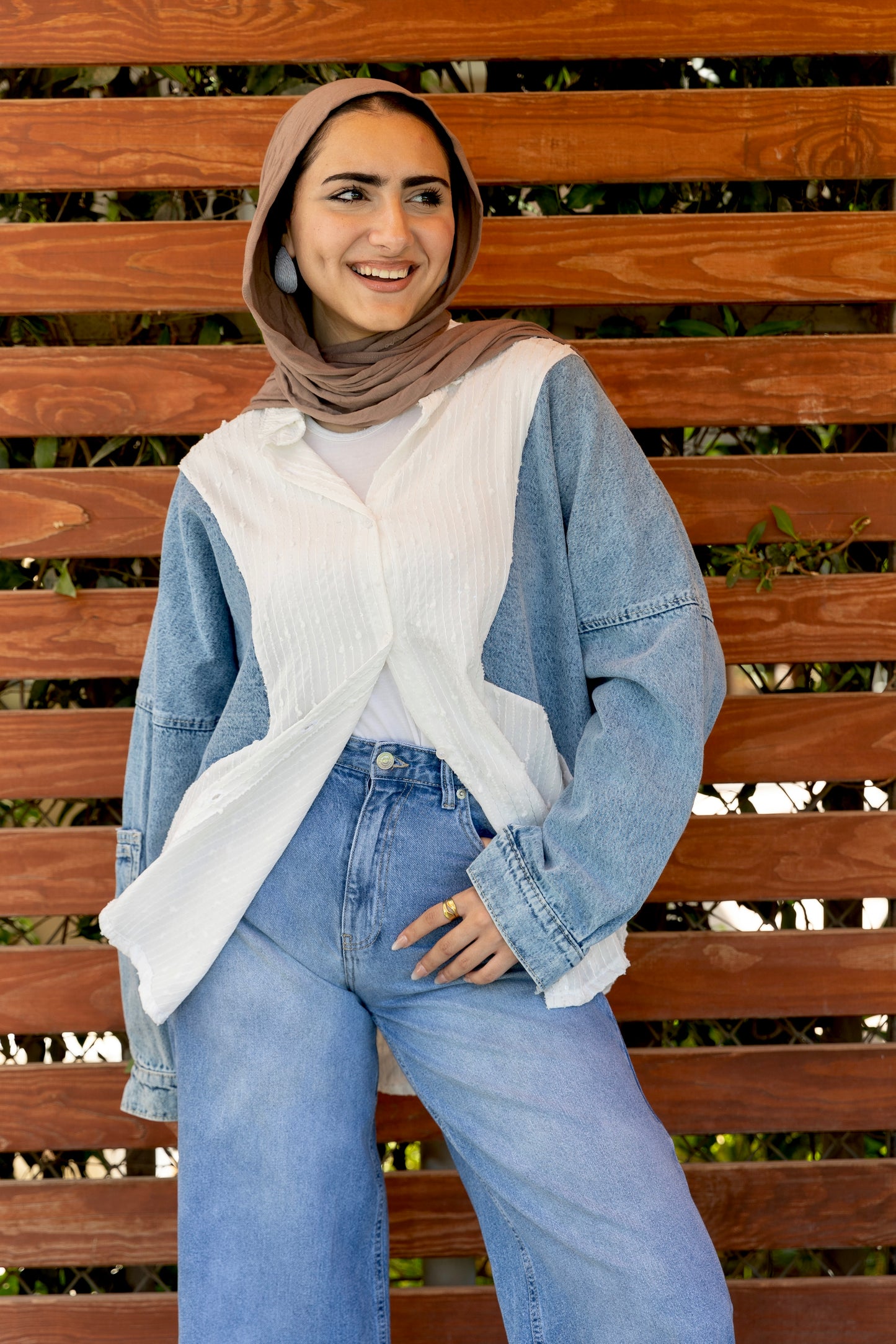 Chemise jeans
