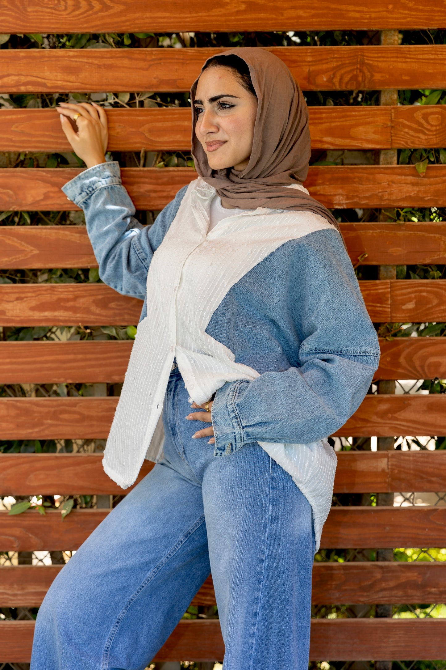 Chemise jeans