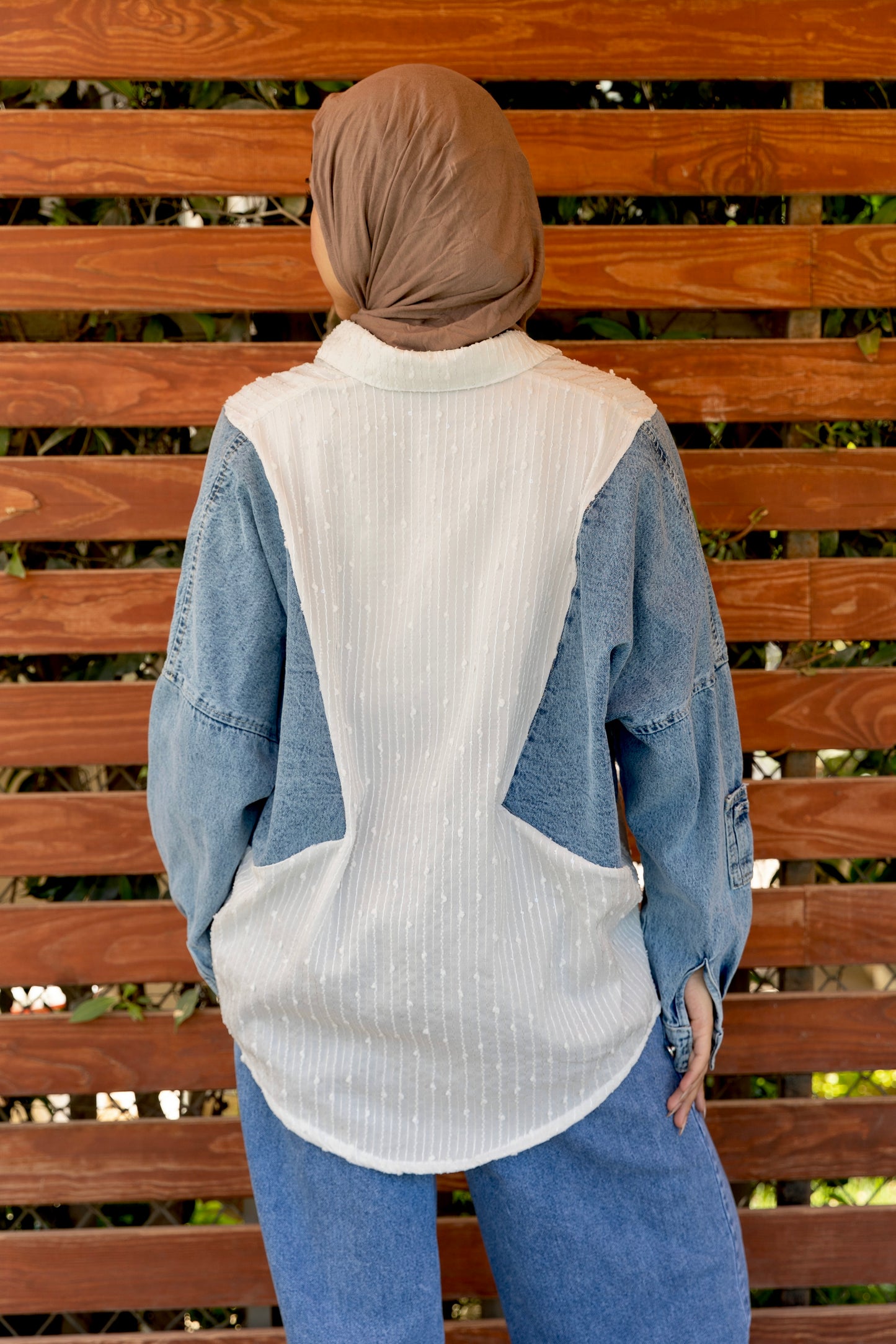 Chemise jeans